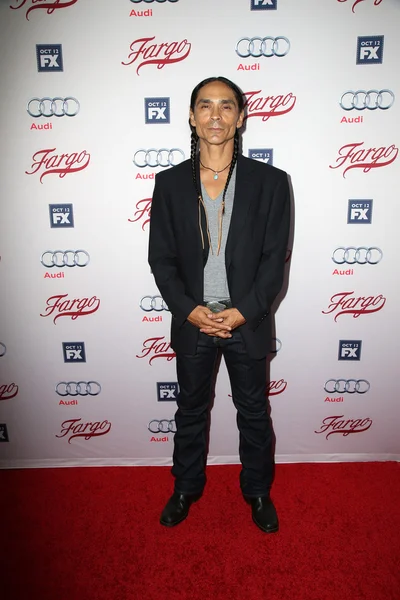 Zahn McClarnon at the "Fargo" — Stock Photo, Image