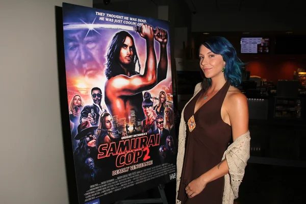 Nicole D'Angelo at "Samuray Cop 2: Ölümcül İntikam" — Stok fotoğraf