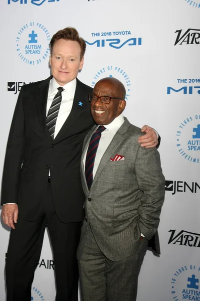 Conan o 'brien, al roker — Stockfoto