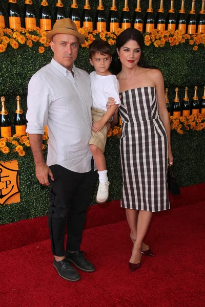 Selma Blair, Jason Bleick, Arthur Bleick — Fotografia de Stock