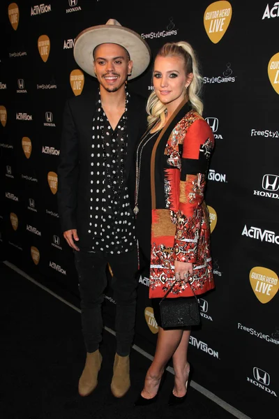 Evan Ross, Ashlee Simpson — Foto Stock