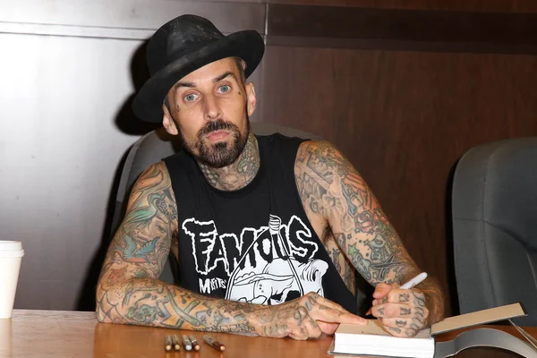 Travis Barker w sklepie — Zdjęcie stockowe