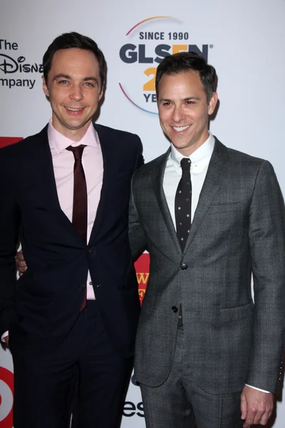 Jim Parsons, Todd Spiewak — Foto Stock