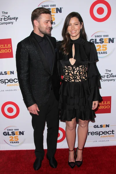 Justin Timberlake, Jessica Biel — Zdjęcie stockowe