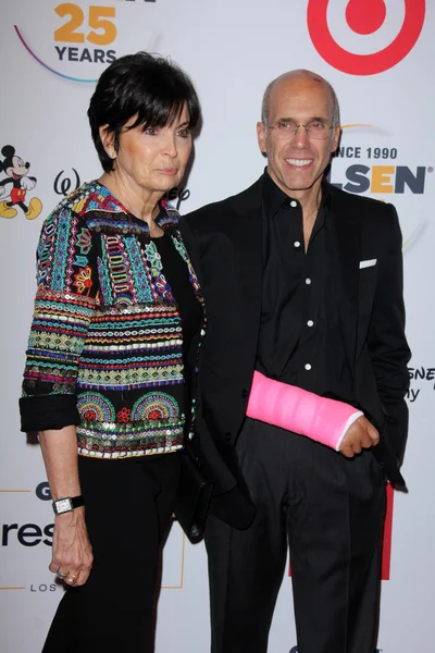 Marilyn Katzenberg, Jeffrey Katzenberg — Foto de Stock