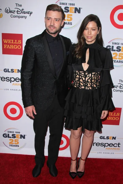 Justin Timberlake, Jessica Biel — Zdjęcie stockowe