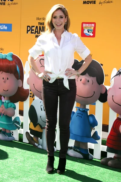 Ashley Jones bij "The Peanuts Movie" — Stockfoto