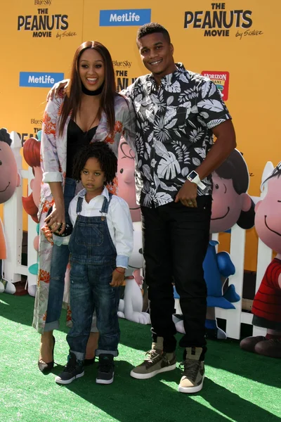 TIA Mowry, Cree Taylor Hardrict, Cory Hardrict — Foto de Stock