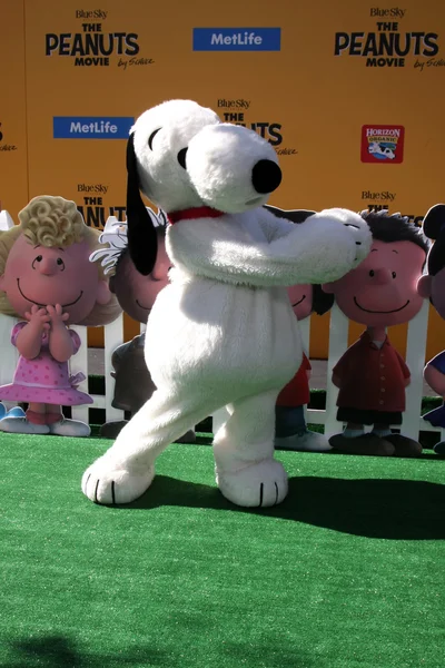 Snoopy w: "Peanuts Movie" — Zdjęcie stockowe