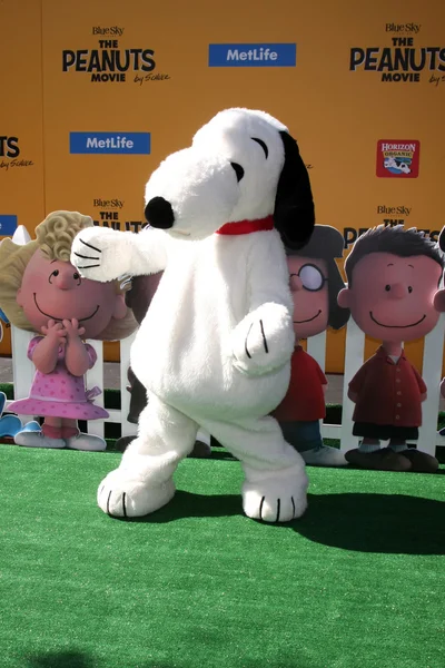 Snoopy w: "Peanuts Movie" — Zdjęcie stockowe