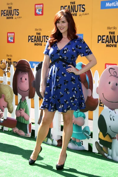 Sara Rue at "The Peanuts Movie" — Stock Photo, Image