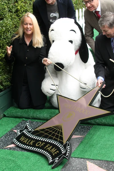 Snoopy Star on the Hollywood Walk of Fame — Zdjęcie stockowe