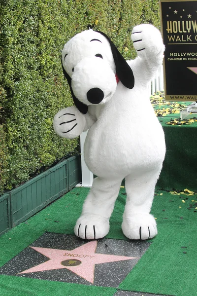 Snoopy Star on the Hollywood Walk of Fame — Zdjęcie stockowe