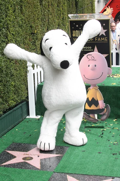 Snoopy Star on the Hollywood Walk of Fame — Φωτογραφία Αρχείου