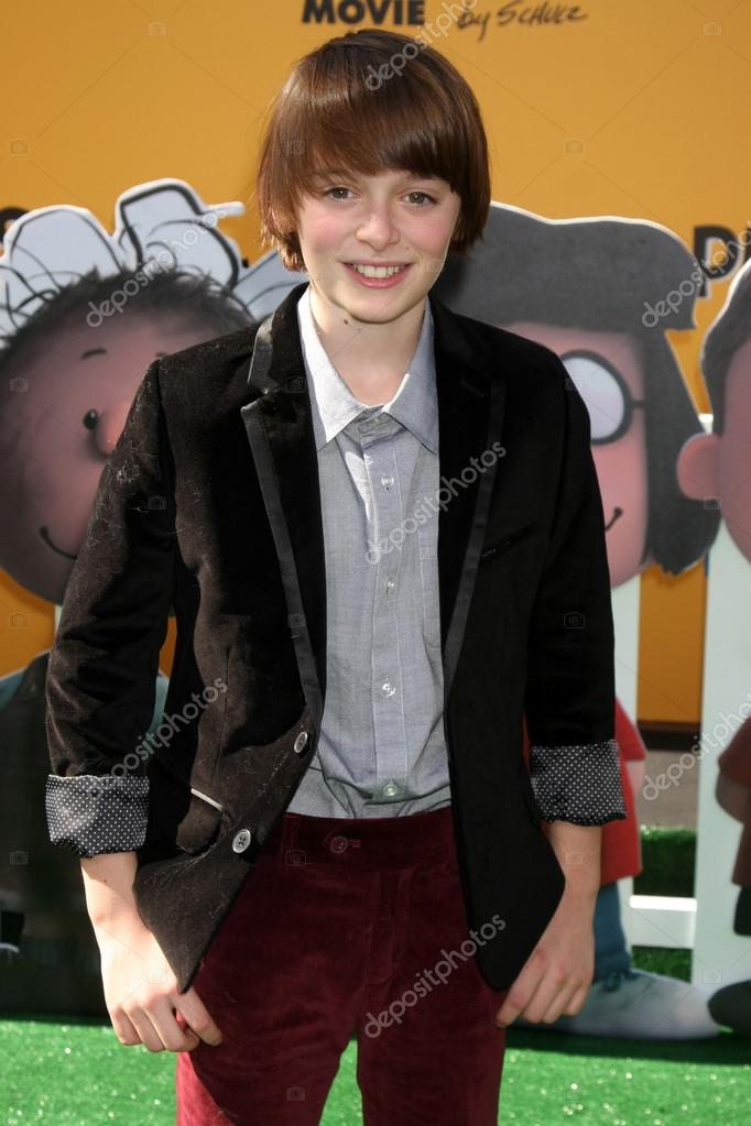 Noah Schnapp at "The Peanuts Movie" Stock Editorial Photo © bossmoss