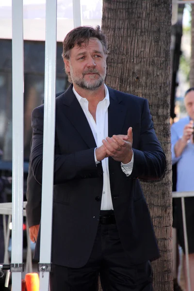 Russell Crowe at the Ridley Scott Star — Stock Photo, Image