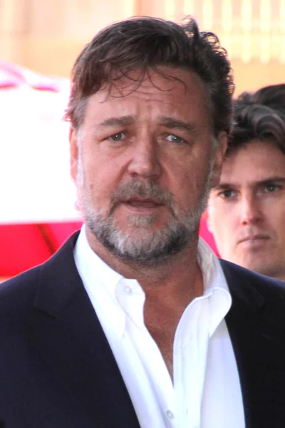 Russell Crowe at the Ridley Scott Star — Stock Fotó