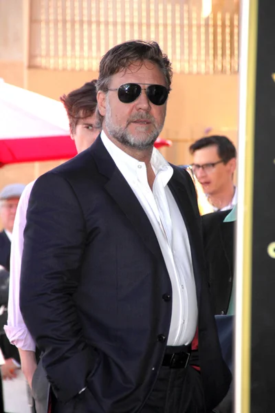 Russell Crowe at the Ridley Scott Star — Stock Photo, Image