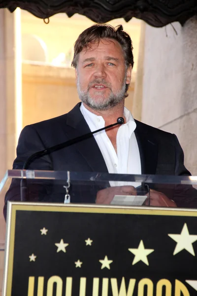 Russell Crowe en el Ridley Scott Star — Foto de Stock