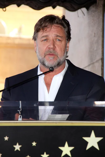 Russell Crowe en el Ridley Scott Star — Foto de Stock