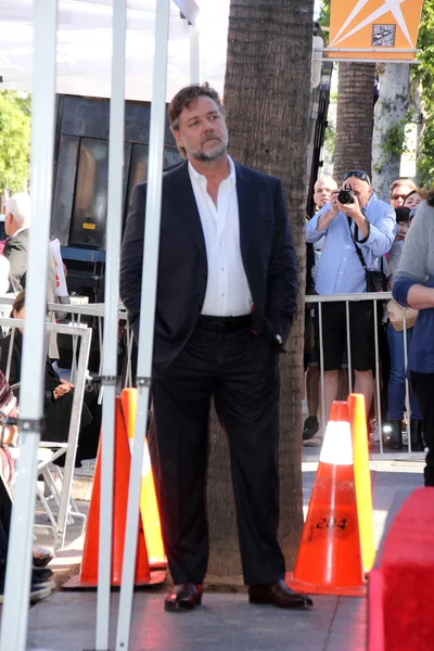 Russell Crowe at the Ridley Scott Star — Stockfoto