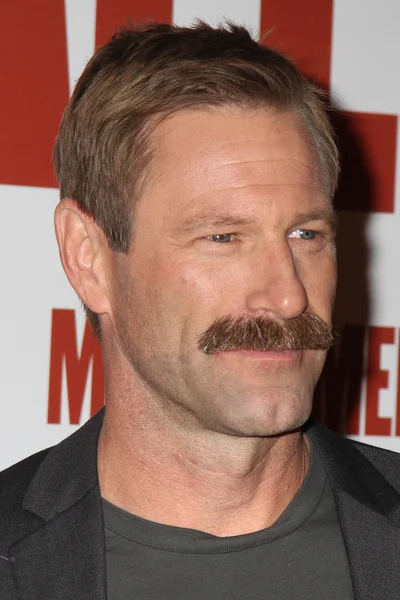 Aaron Eckhart v "My All American" — Stock fotografie