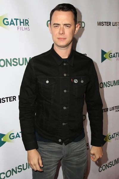 Colin Hanks at the "Consumed" — Stock Photo, Image