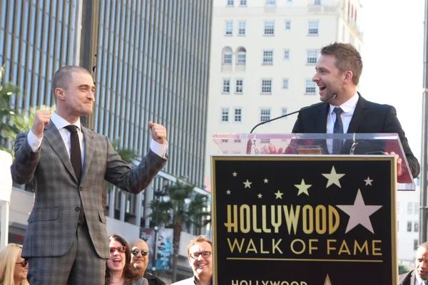 Daniel Radcliffe, Chris Hardwick — Stock Photo, Image