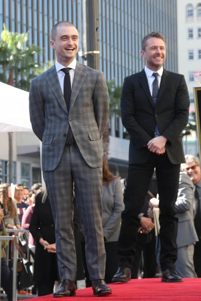 Daniel Radcliffe, Chris Hardwick — Stock Photo, Image