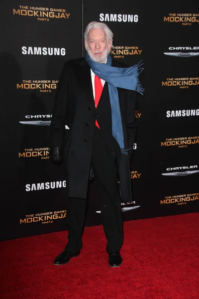 Donald Sutherland - actor — Stock Photo, Image