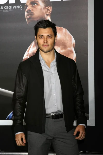 Blair Redford w: "Creed" — Zdjęcie stockowe