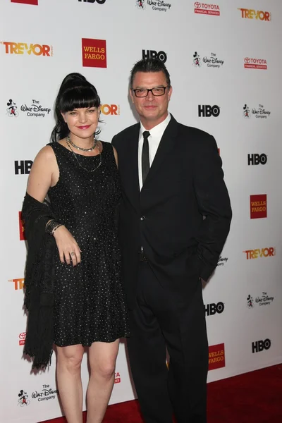 Pauley Perrette, Thomas Arklie — Stockfoto