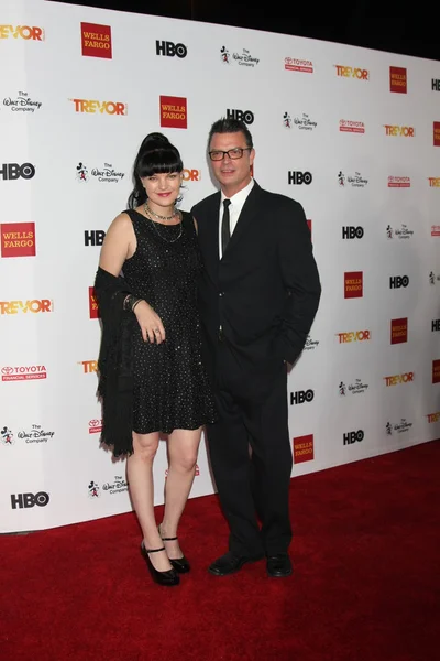 Pauley Perrette, Thomas Arklie — Zdjęcie stockowe