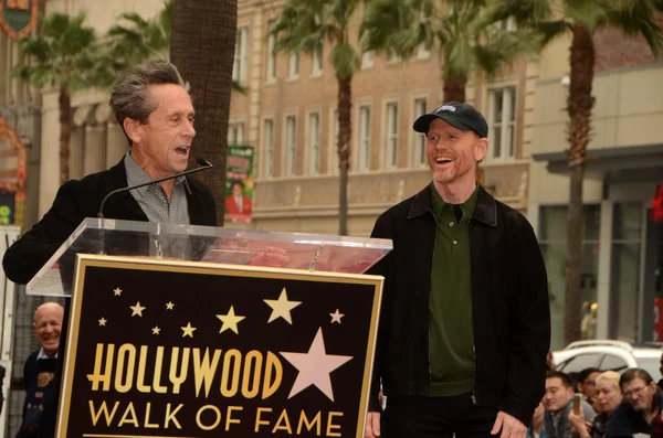 Brian Grazer, Ron Howard — Foto de Stock