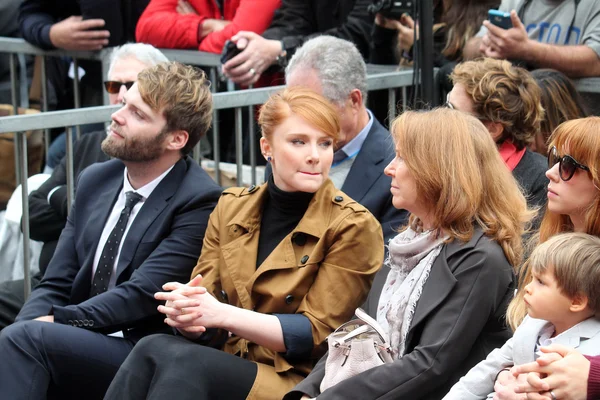 Seth Gabel, Bryce Dallas Howard, Cheryl Howard — Foto Stock