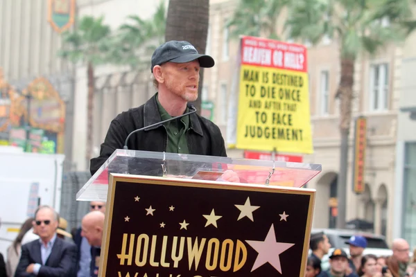 Ron Howard en el Ron Howard Star — Foto de Stock