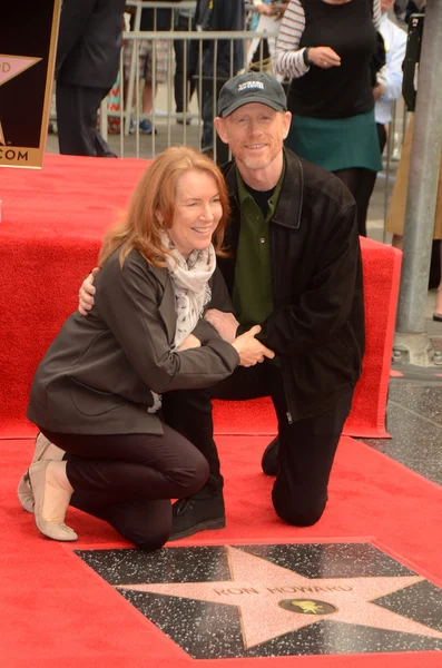 Cheryl Howard, Ron Howard — Foto Stock