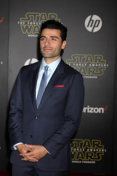 Oscar Isaac at the "Star Wars" — Stock Photo, Image