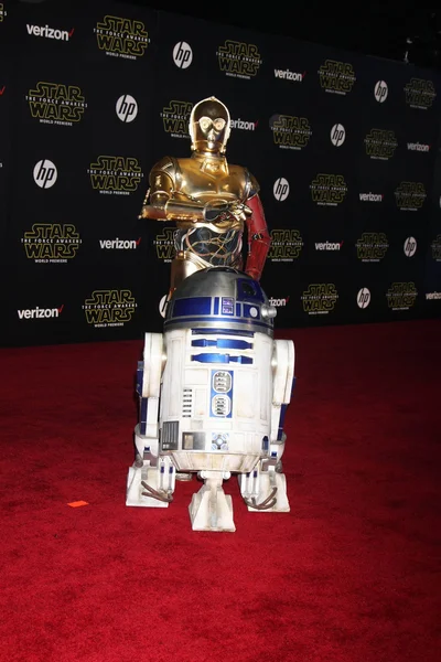 HOLLYWOOD  - DEC 14: at the "Star Wars: The Force Awakens" World Premiere, El Capitan, Hollywood, CA — Stock Photo, Image