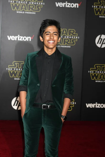 Karan Brar på "Star Wars" — Stockfoto