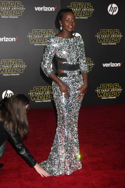 Lupita Nyong'o at the "Star Wars" — Stock Photo, Image