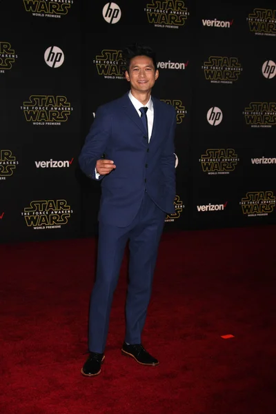 Harry Shum Jr. at the "Star Wars" — Stock Photo, Image