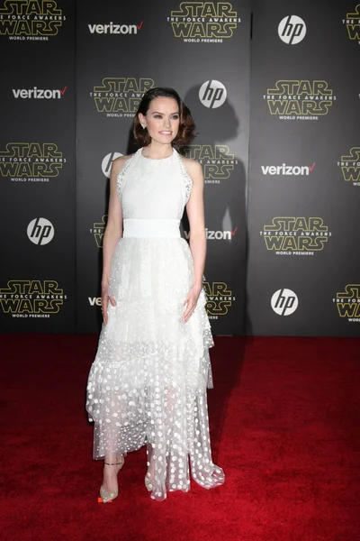 "Yıldız Savaşları'nda Daisy Ridley" — Stok fotoğraf