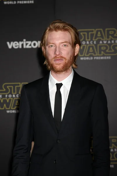 Domhnall Gleeson na "hvězdných válkách" — Stock fotografie