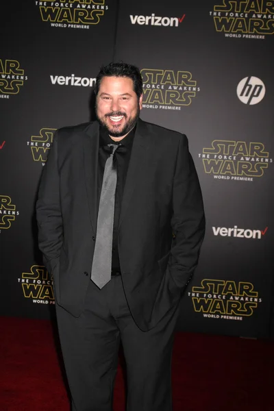 Greg Grunberg na "hvězdných válkách" — Stock fotografie