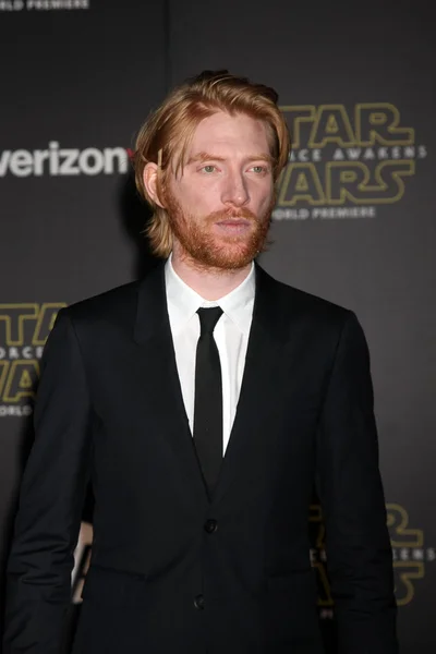 Domhnall Gleeson bij de "Star Wars" — Stockfoto