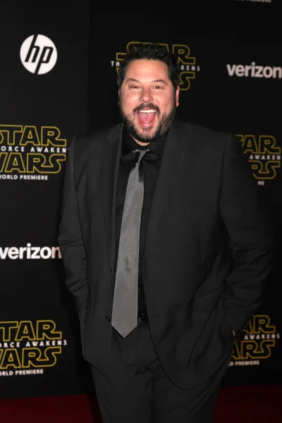 Greg Grunberg na "hvězdných válkách" — Stock fotografie