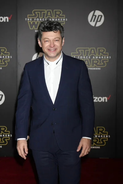 Andy Serkis na "hvězdných válkách" — Stock fotografie