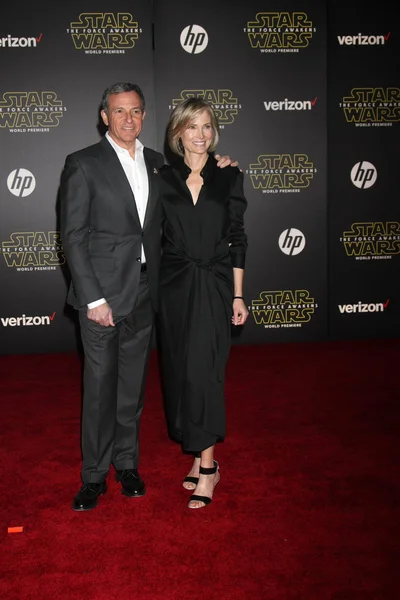 Bob Iger, Willow Bay — Stockfoto