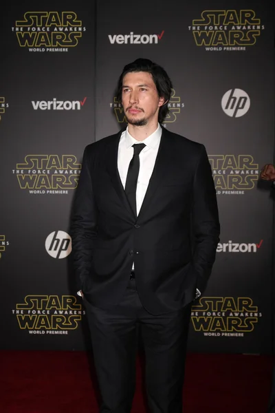Adam Driver at the "Star Wars" — Stock Photo, Image